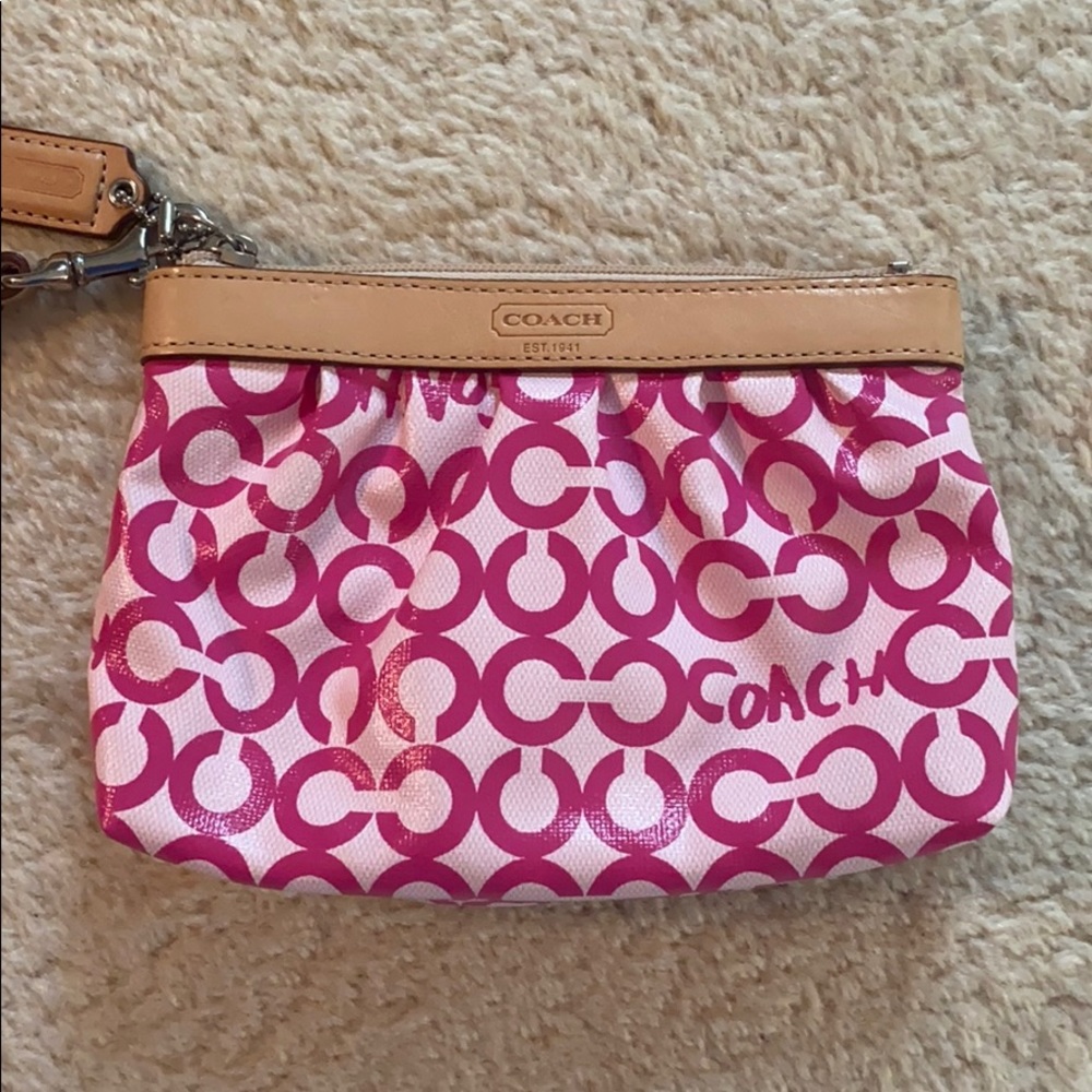 Coach wristlet